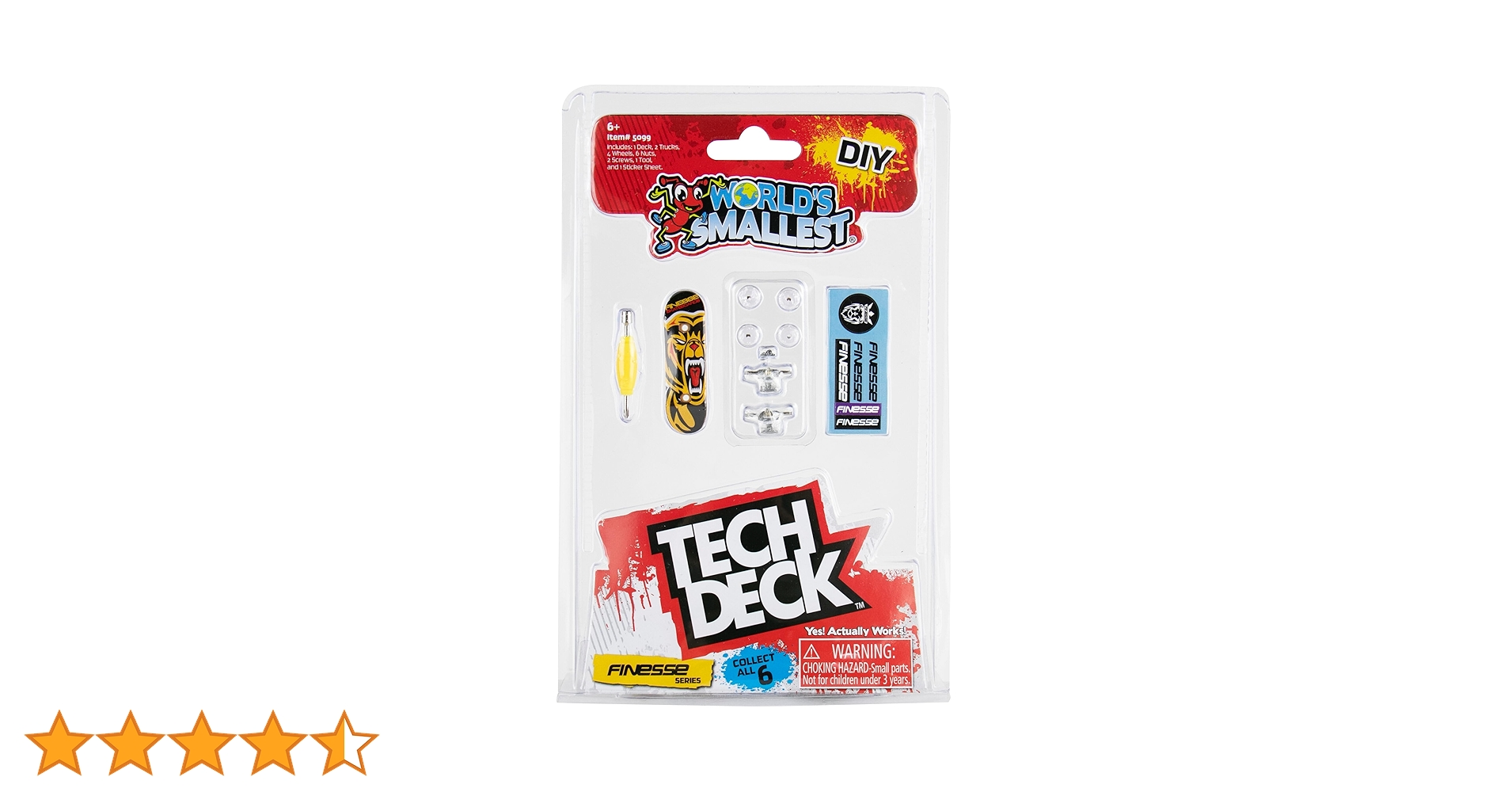 Tech Deck ミニスケートボード9個セット Amazon | World's Smallest Tech Deck, Miniature | フィンガー